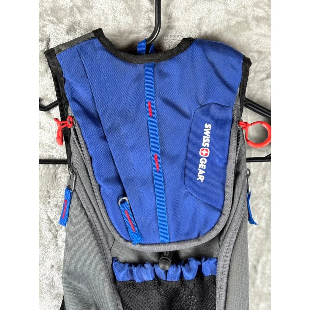 Swiss Gear Hydration Pack Backpack‎ Blue Gray Lightweight Hiking Camping